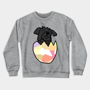 Puppy Dog Hatching from Easter Egg Crewneck Sweatshirt